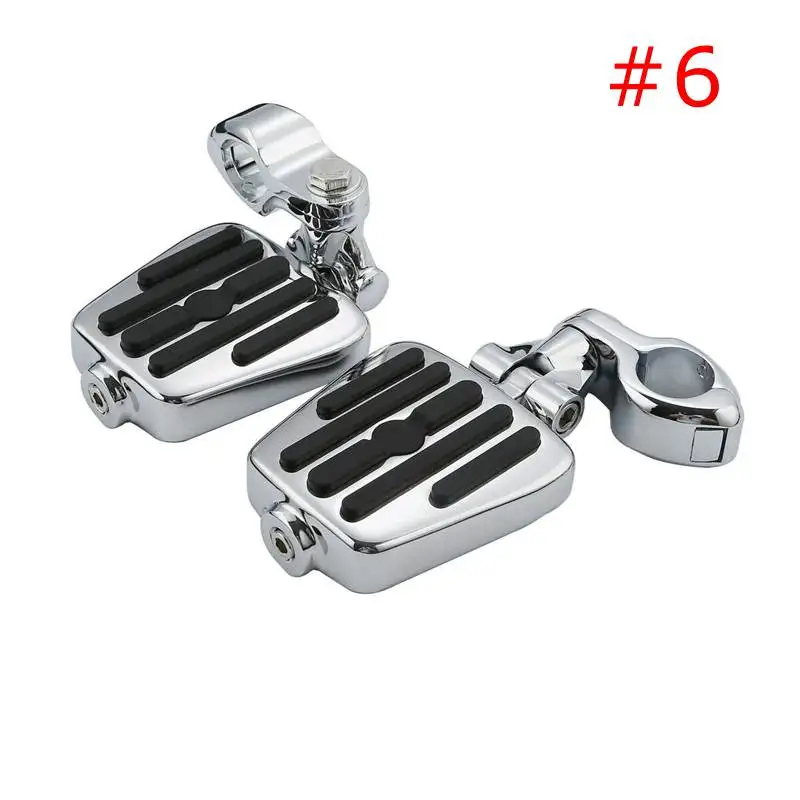 

Motorcycle 32mm 1 1/4" Engine Guard Footpeg Rest Clamps Mounting Kit For Honda Yamaha Kasawaki Suzuki Harley Touring ATV UTV