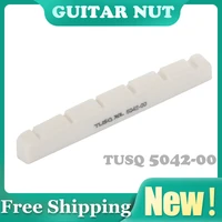 graph tech pq 5042 00 tusq nut xl 42mm pre slotted flat bottom guitar nut for fd strat tele electric guitar ivory