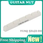 Гистограмма Tech, гайка TUSQ XL 42 мм, предварительно щелевая гитара с плоским дном, гайка для электрогитары FD Strat Tele цвета слоновой кости
