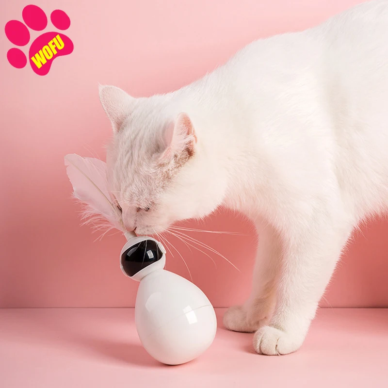 Развлекательные игрушки WOFUWOFU игрушка для домашних животных кошек неваляющийся
