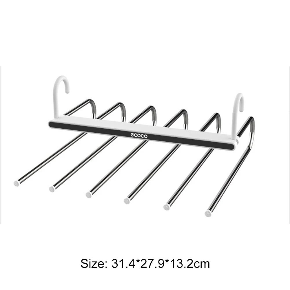

Foldable Closet Clothing Storage Organizer Clothes Trouser Pants Ties Scarf Shawl Rack Hanger Space Saving Wardrobe 2021 Hot