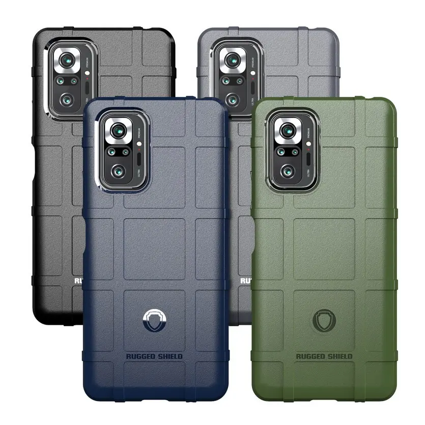 Для Xiaomi Redmi Примечание 10 Pro Чехол Note 9 5G 10S прочный защитный резиновый protecte чехол