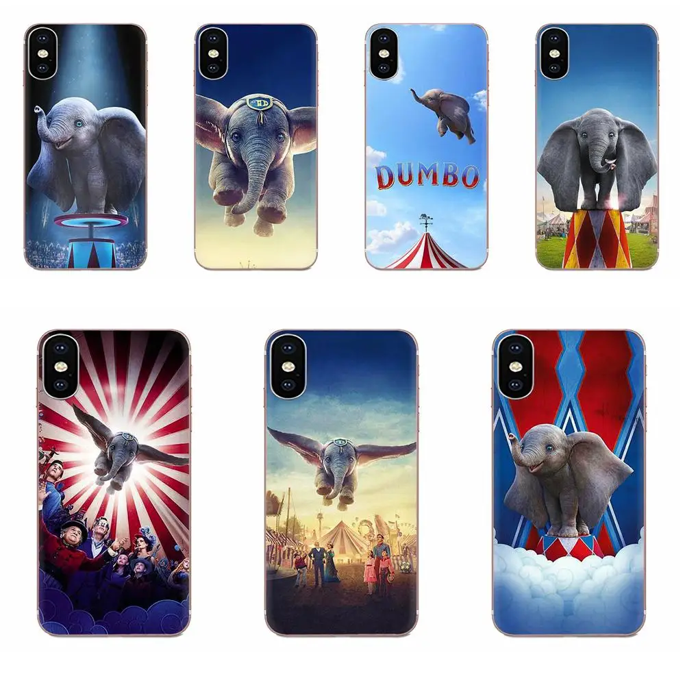 Милый Дамбо для Xiaomi Redmi Note 8 8A 8T 10 K30 5G Pro Motorola G G2 G3 G4 G5 G6 G7 Plus мягкие чехлы из ТПУ