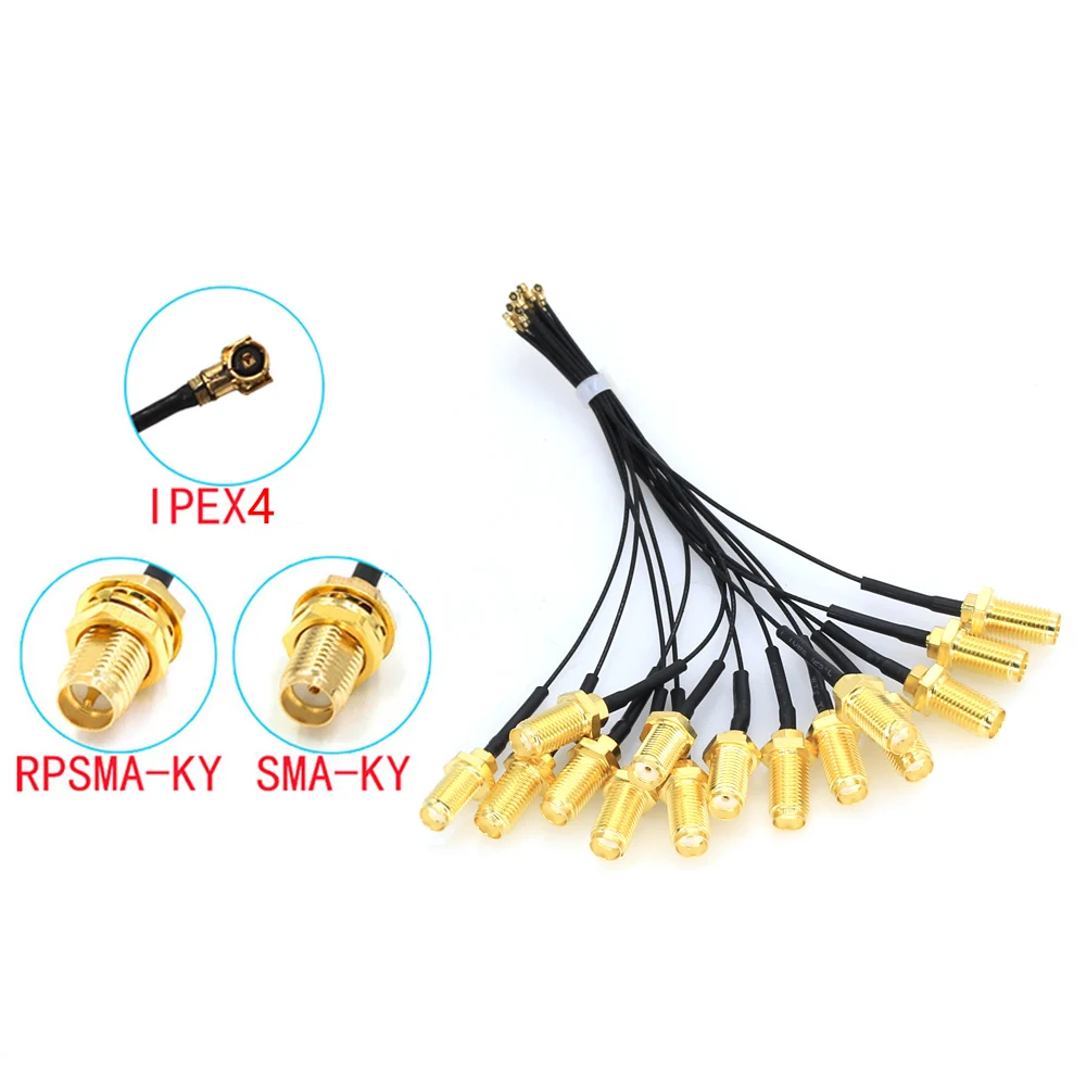 5 шт. телефонная антенна IPEX MHF4 для NGFF M.2 9260 9560 8265 NGW с антеннами беспроводной Wi-Fi