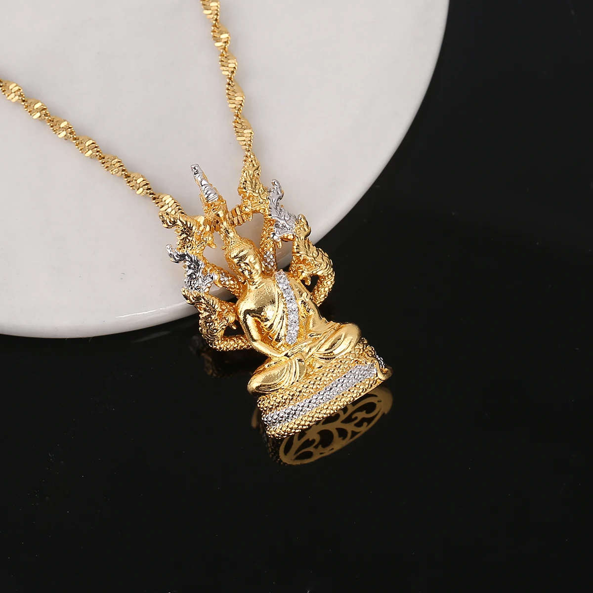 Камбоджийский стиль сад Будды искусственные ожерелья ювелирные изделия Таиланд