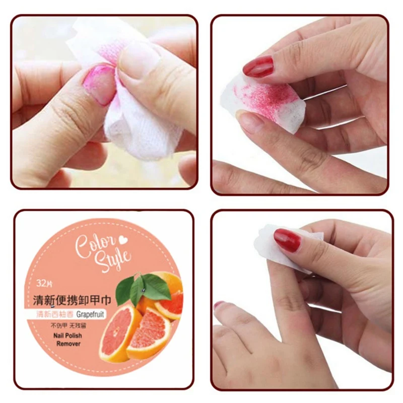 Средство для снятия лака ногтей с фруктовым запахом средство легкого маникюра и