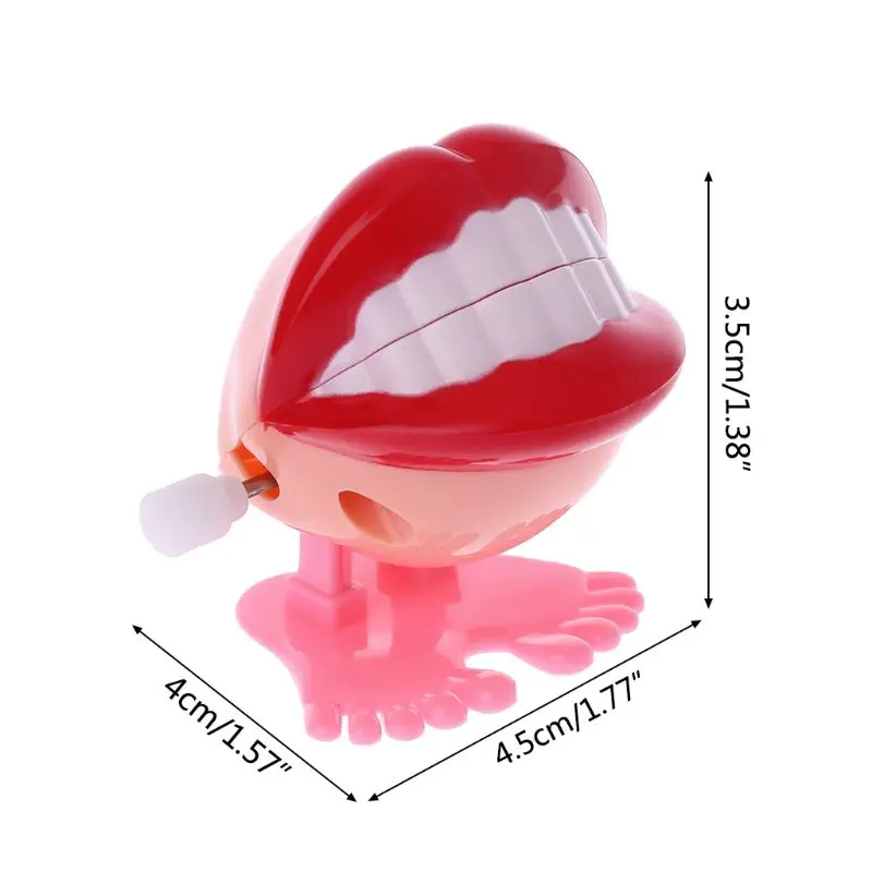 

Clockwork Jumping Denture Educational Mechanical Toys Dentist Desktop Decoration