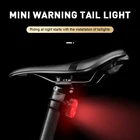 Мини велосипед задний светильник USB зарядка велосипед хвост светильник MTB Велоспорт шлем горный Водонепроницаемый предупреждение светильник Аксессуары для велосипеда