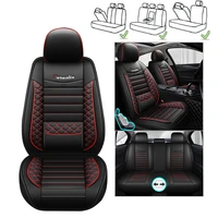 pu leather car seat cover full set seats cushions auto covers accessories for mg zs mg3 mg6 roewe 350 uaz patriot zotye t600