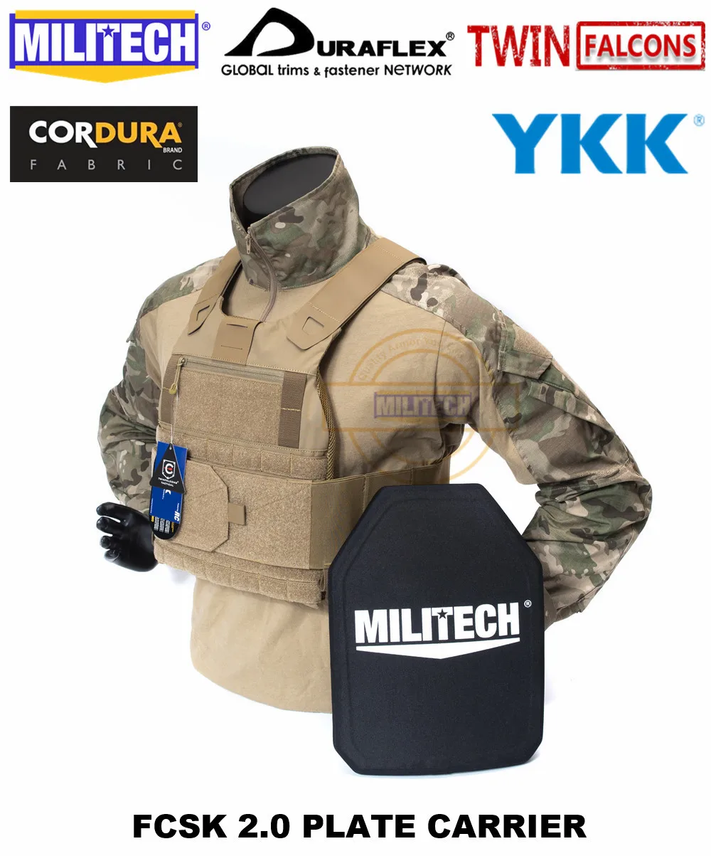 MILITECH TW FCSK 2 0 коричневый КАЙОТ сертификатом от сертификационной передовые Slickster CQC