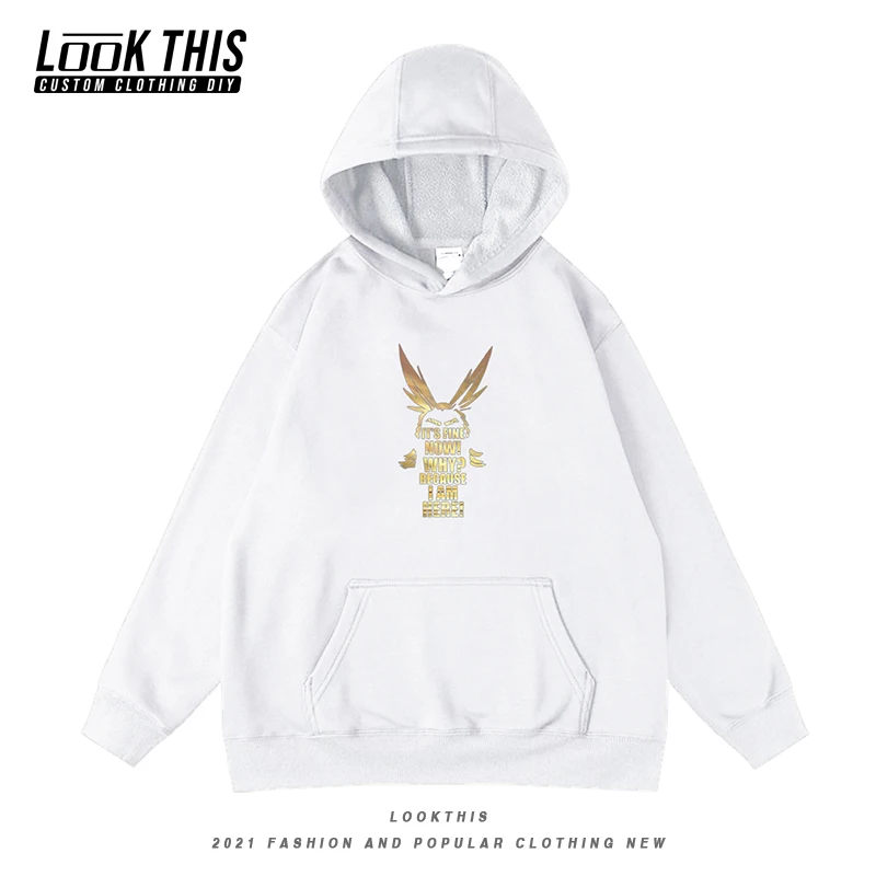 

My Hero Academia Anime Hoodies Fashion Streetwear Children's Hoodie New Casual Baby Clothes Oversized Hooded Pullover Sweatshirt