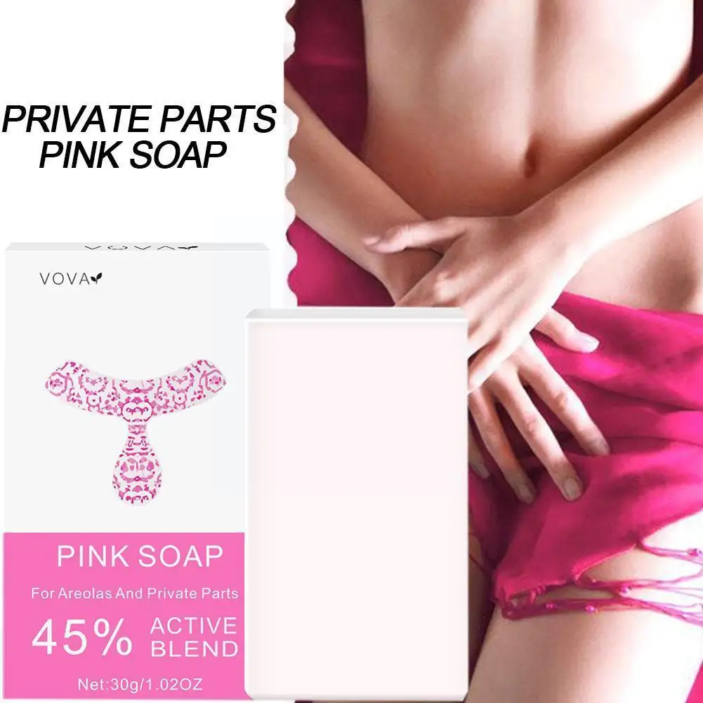 

Body Pink Whitening Soap Intimate Skin Bleaching Essence New Care Soap Butt Nipples Skin Bleaching Private Body Soap Lips X2I5