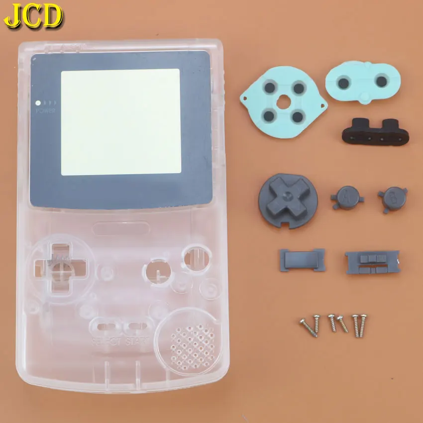JCD 1 шт. для NAND Запчасти для Gameboy игровой запасной чехол пластиковая оболочка Крышка для консоль GBC полный корпус Чехол - Цвет: F