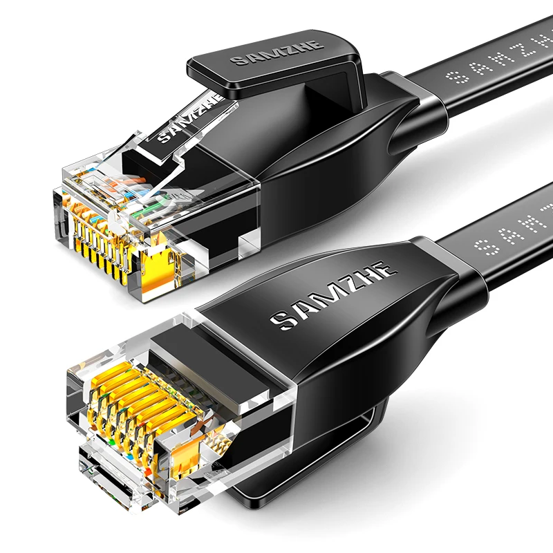 SAMZHE CAT6 Ethernet кабель RJ45 Lan круглый сетевой патч корд для компьютера маршрутизатора