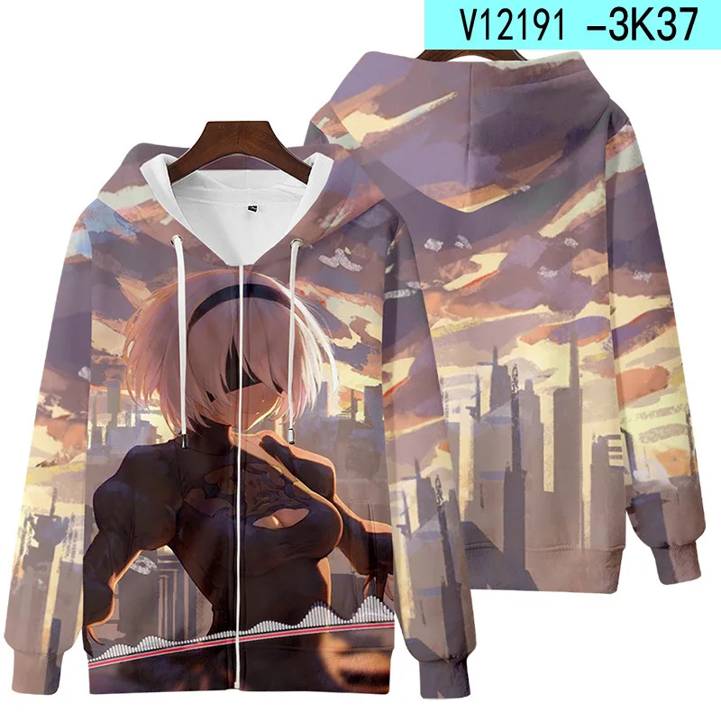 

NieR Automata 3D Joggers Pants Men/Women Casual Trousers Hip Hop Sweatpants YoRHa No. 2 Type B 9s No. 9 Type S Cosplay Costume