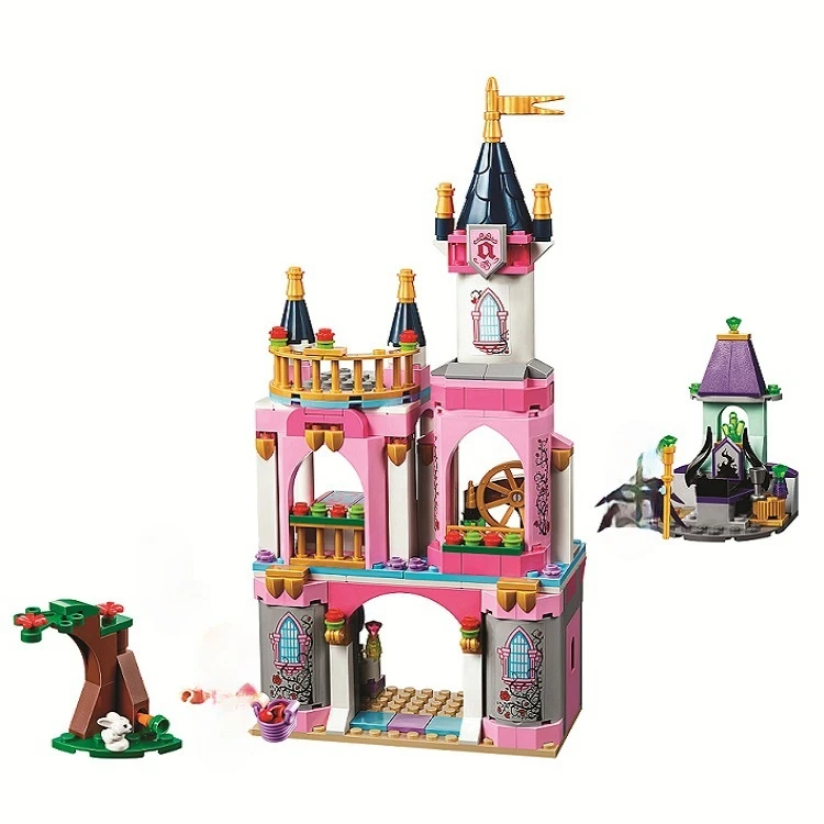 

a 10890 Friends Princess Sleep Beauty`s Castle Set Building Blocks Educational DIY Toys For Children birthday Gifts 41152
