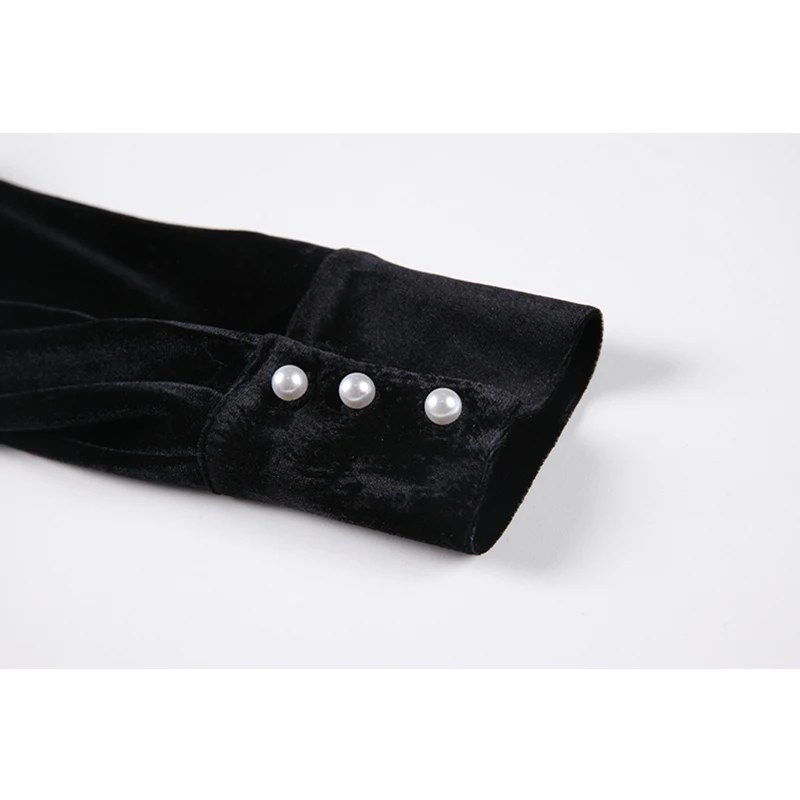 

French Fairy Dress Flannel Elegant Party Club Elegant Women Vestidos Lace Spliced Collar Bow Spring Vintage Midi Crop Slim Dress