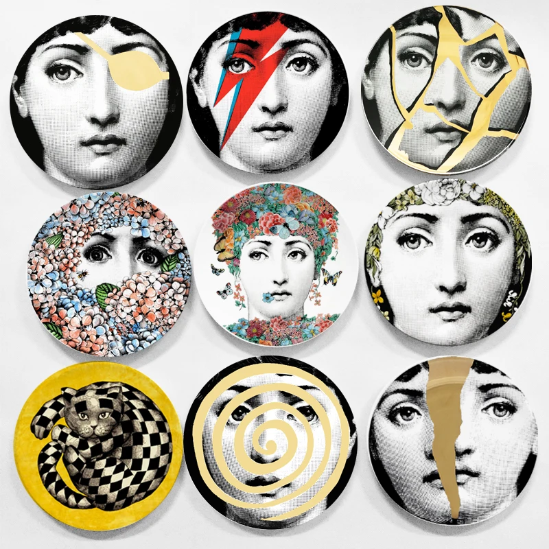 

Декоративная тарелка, Высококачественная настенная тарелка, домашний декор, бара, украшения для стен, Высококачественная художественная т...