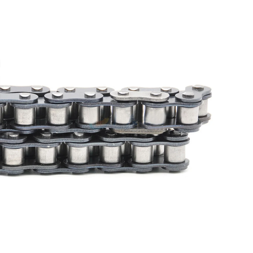

25H 04C Practical Pitch 84 Segments Industrial Transmission Iron Cast Single Strand Durable Easy Install Roller Chain