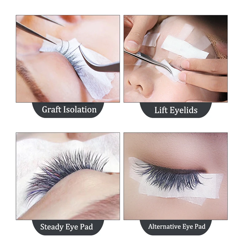 5 шт. дышащая Нетканая клейкая лента для накладных ресниц | Красота и здоровье