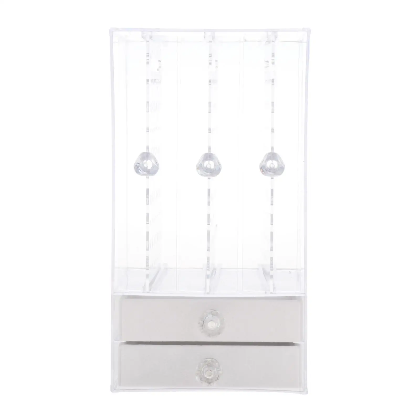 

Fashion Jewelry Ring Dust-proof Earrings Display Stand Holder Organizer Tool