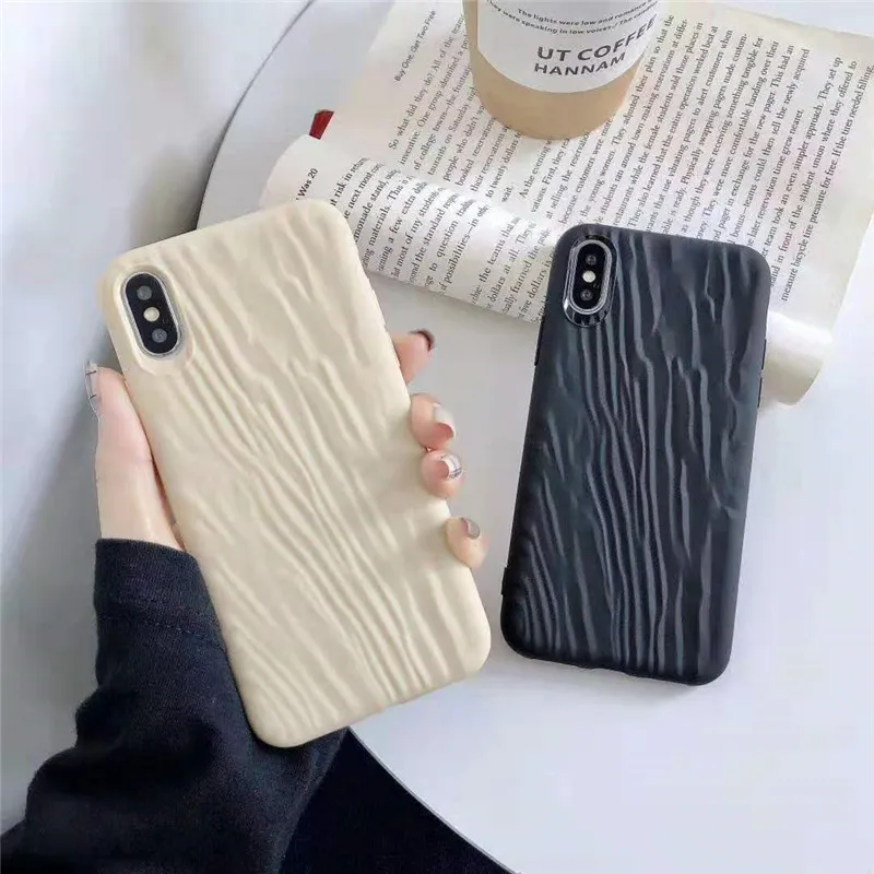 IPWSOO зыбучий песок узор карамельный цвет чехол для телефона iPhone 11 Pro X XR Xs Max мягкие