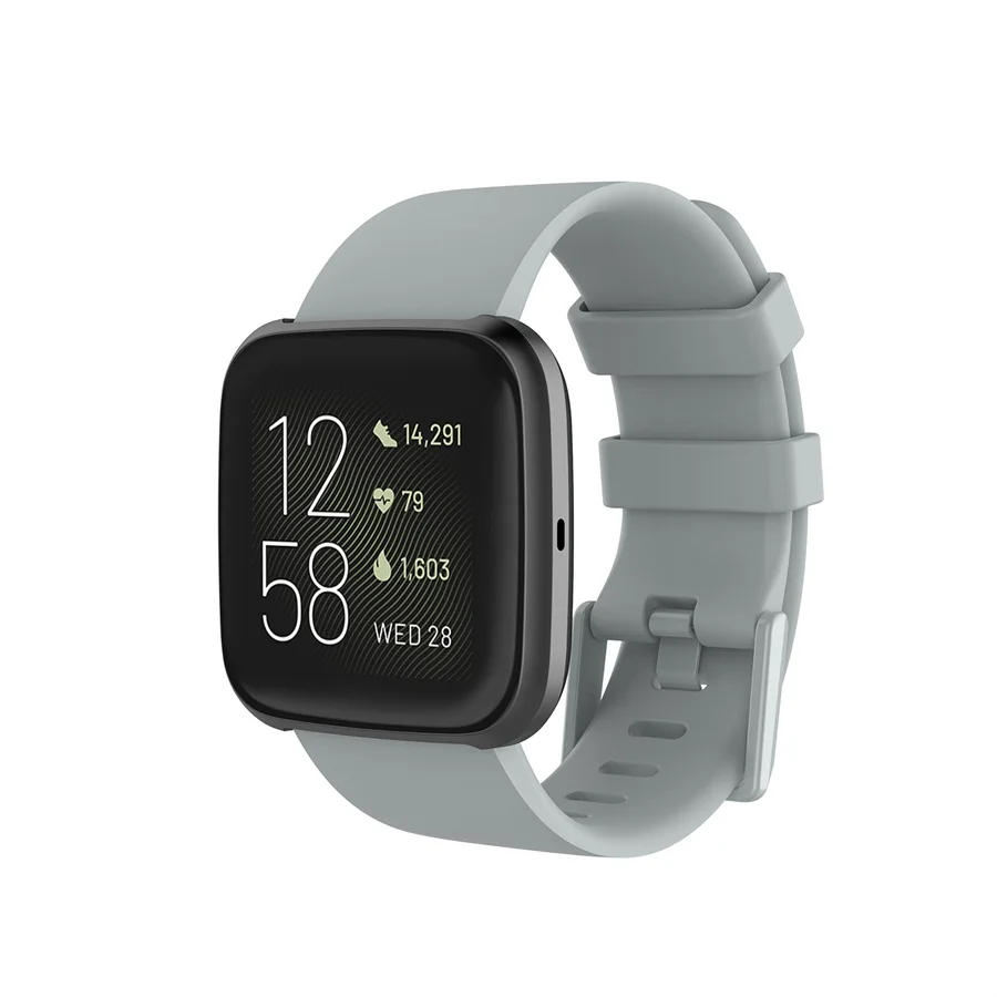 Смарт-часы ремешок для Fitbit Versa2 23 мм силиконовый ремешок для Fitbit Versa/Versa lite/Versa 2 браслет спортивные аксессуары