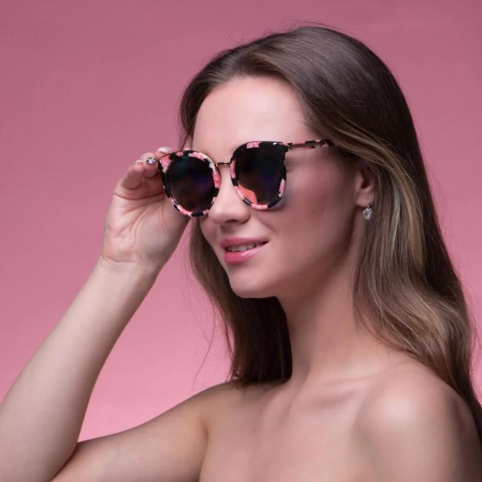 Очки солнцезащитные Мастер К. поляризационные 14.5х14.5х5.7 см розовые 4883293 |