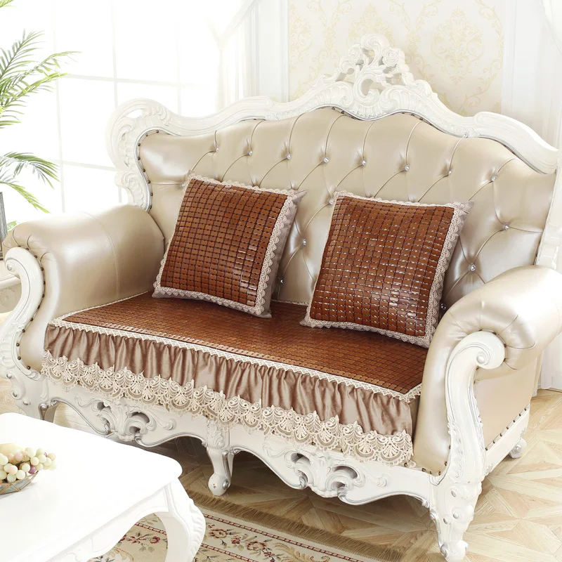 Летняя бамбуковая приятная для кожи наволочка дивана подушки маджонг