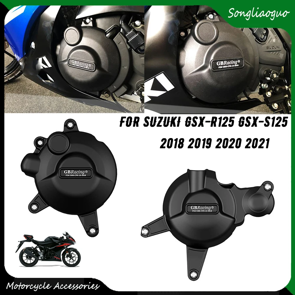 

New Motorcycles Engine cover Protection case For GB Racing For Suzuki GSX-R125 GSX-S125 2018-2021 Engine Covers Protectors