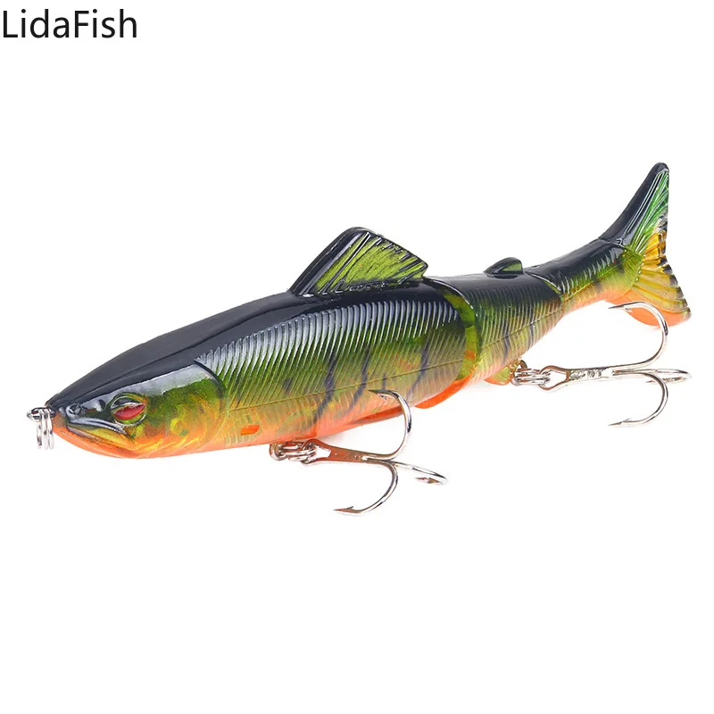 

13cm 18g Sinking Wobblers Fishing Lures Jointed Crankbait Swimbait 3 Segment Hard Artificial Bait For Fishing Tackle Lure