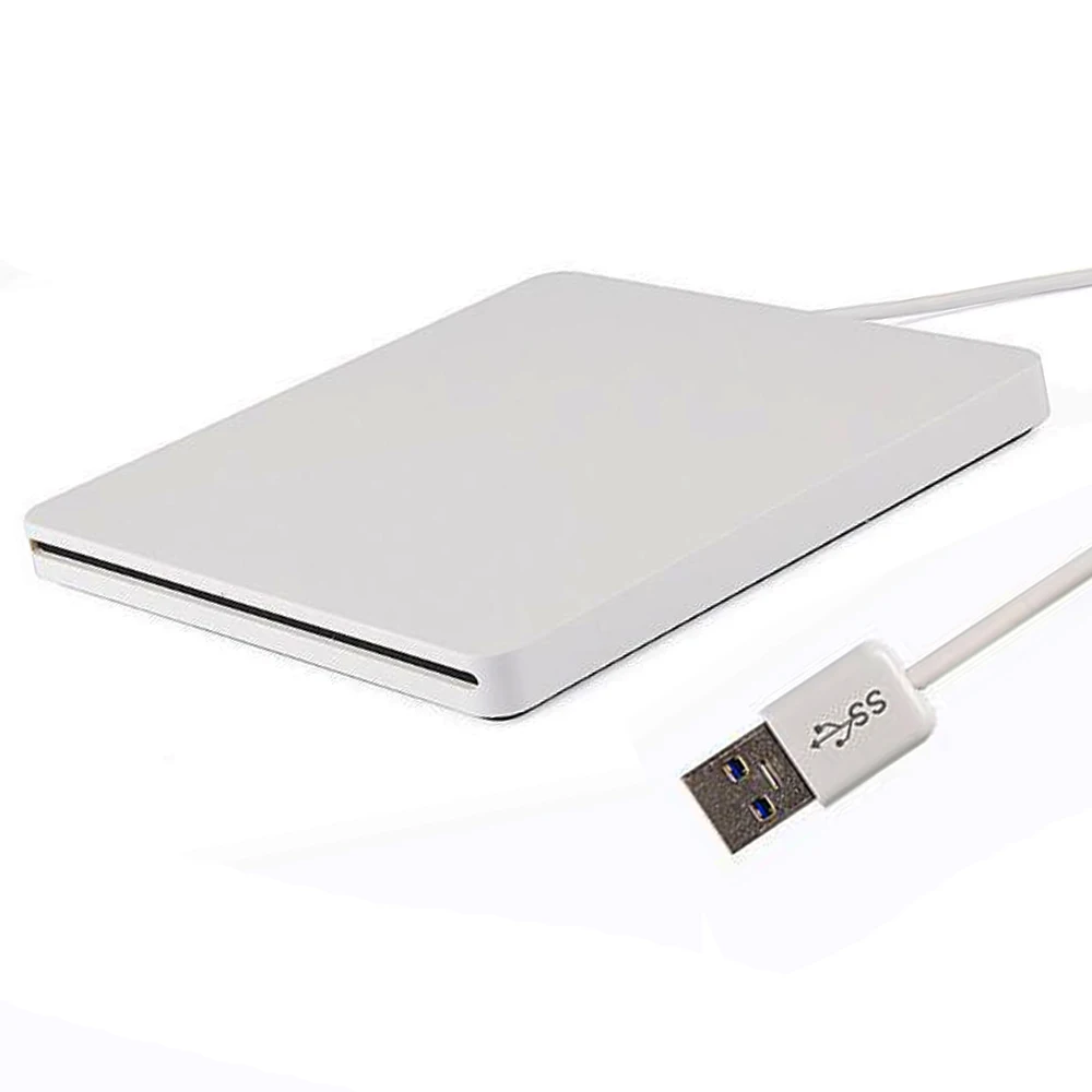 Внешний привод DVD RW USB 3 0 проигрыватель CD/ ROM слот in чтение запись супер тонкий