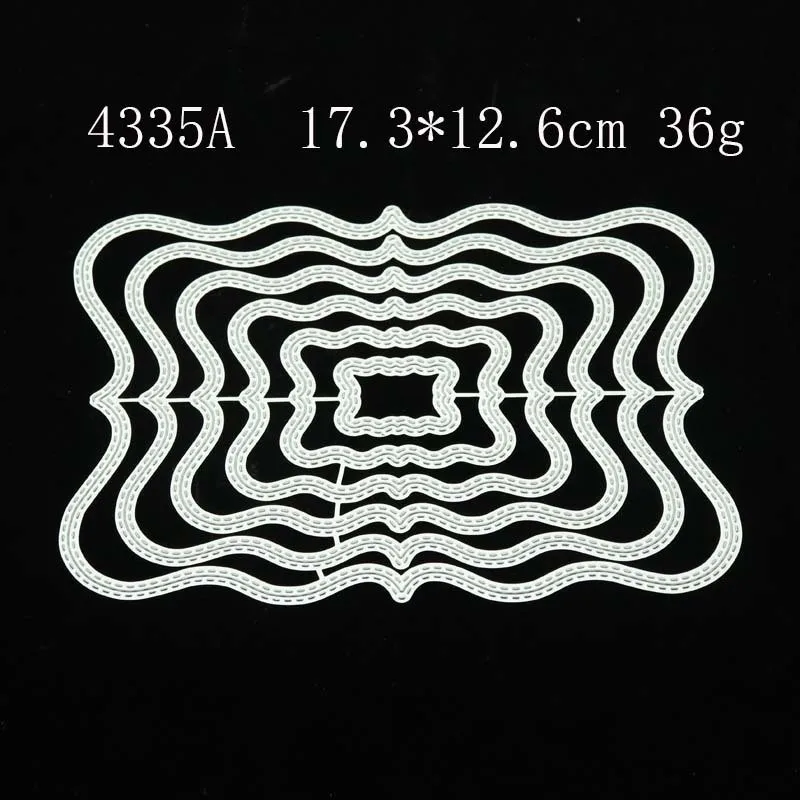 Новые штампы ремесло цифровая рамка номер DIY Скрапбукинг фото открытки в альбом