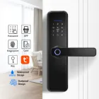 Дверной смарт-замок X5 Tuya, водонепроницаемый биометрический замок с разблокировкой по отпечатку пальца, с Wi-Fi, с приложением и паролем