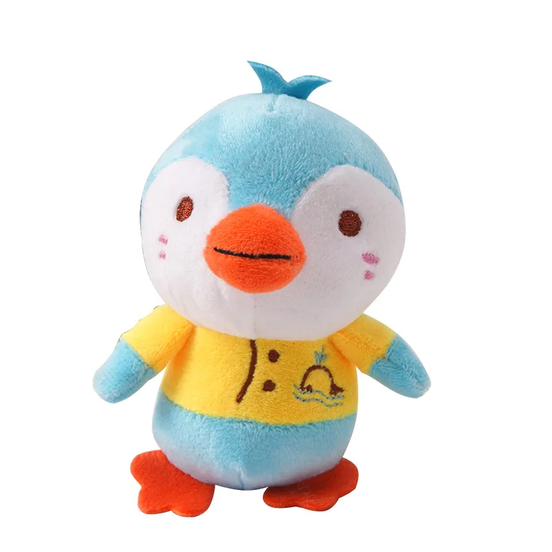 

12cm Lovely Penguin Pendant Doll Plush Stuffed Dolls Simulation Animal Toys, Keychain Doll , Backpack Car Decor Gift