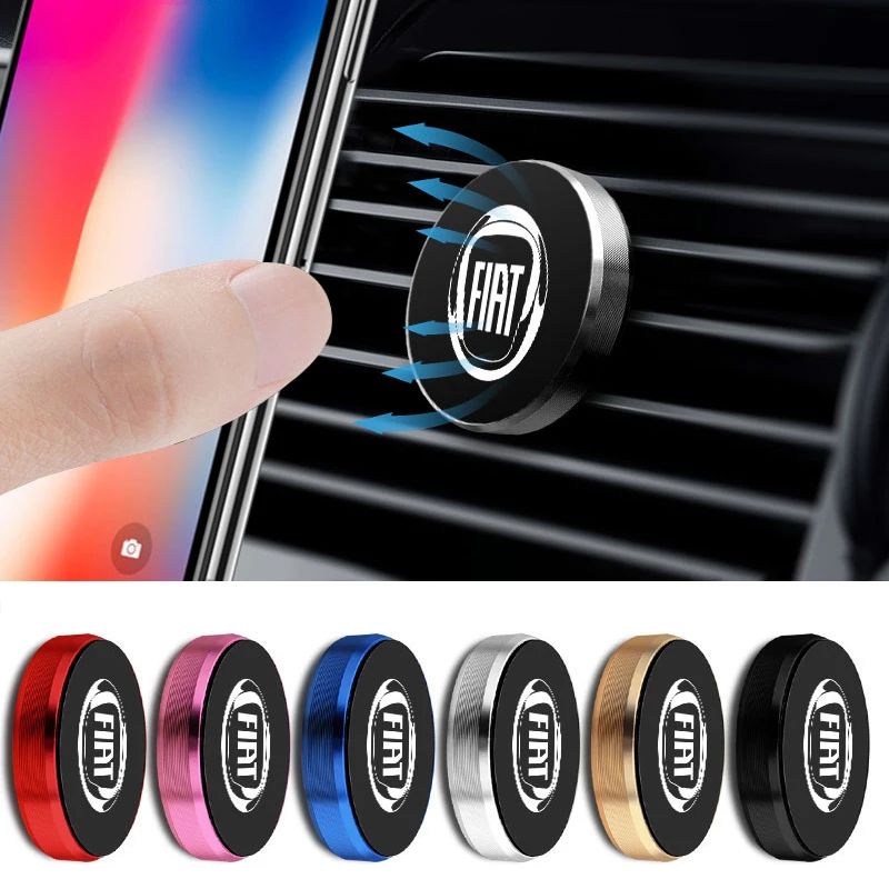 

Magnetic Car Phone Holder Mobile Cell Phone Holder For FIATs 500 Punto Uno Ducato Palio Toro Stilo Tipo Argo Grande Panda Bravo