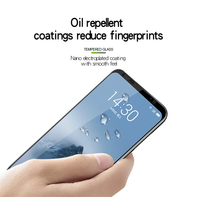 Закаленное стекло MOFI для Meizu Meilan U10 U20 5 3 3S полное покрытие экрана защита из