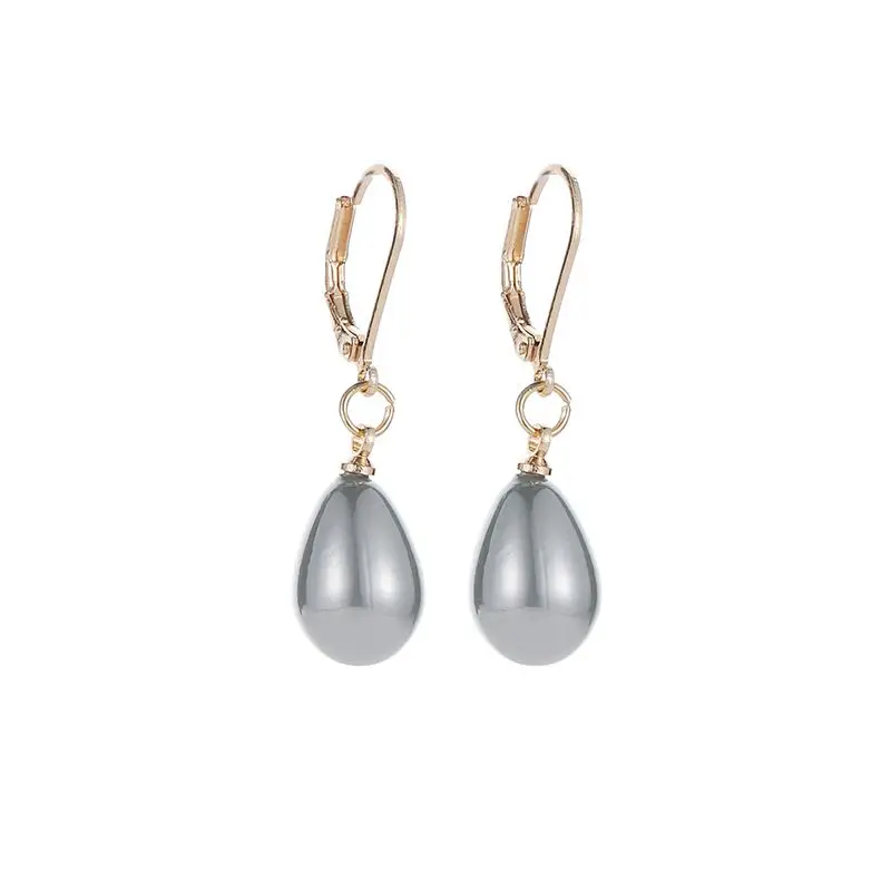 Женские серьги-капельки с жемчугом из смолы Cpop корейские серьги 2018 модный