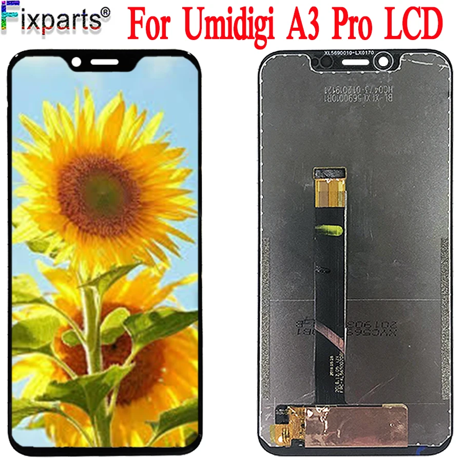 100% протестированный ЖК дисплей 5 7 &quotдля UMI UMIDIGI A3 Pro кодирующий преобразователь