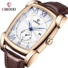 Модные трендовые мужские часы CHENXI, водонепроницаемые светящиеся часы с календарем для мужчин, высококачественные роскошные деловые наручные часы, мужские часы