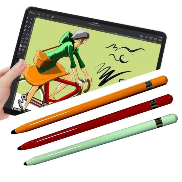 Dual Portable Tablet Smartphone Stylus Pen Replacement Soft Nib Writing Drawing Capacitive Touch Screen Pencil | Компьютеры и офис