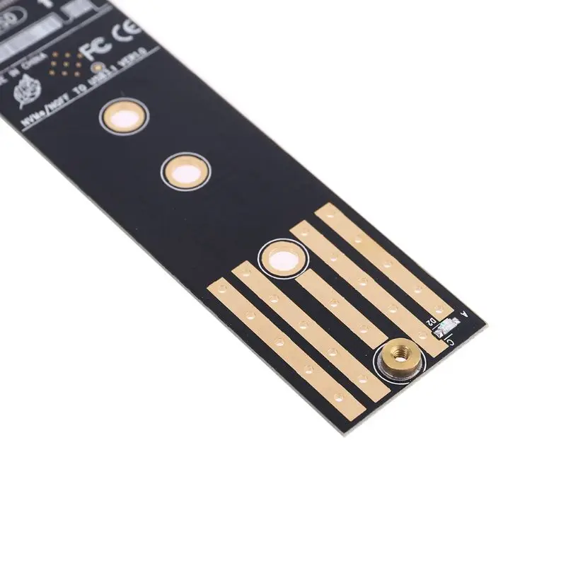 

PCI-E NVME to USB 3.1 M.2 SSD Hard Disk Case Enclosure for 2242/2260/2280