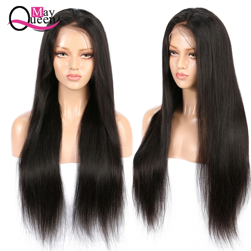 Волосы Remy для волос прямые шелковистые 150%|Парики с сеткой впереди| |