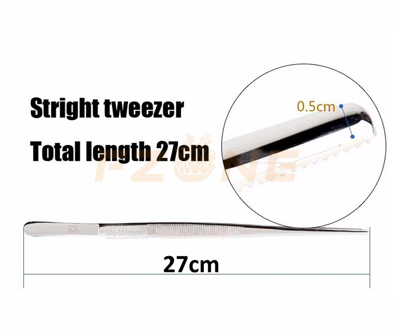 VIV водные пинцеты из нержавеющей стали прямые кривые никогда не ржавеют такое же