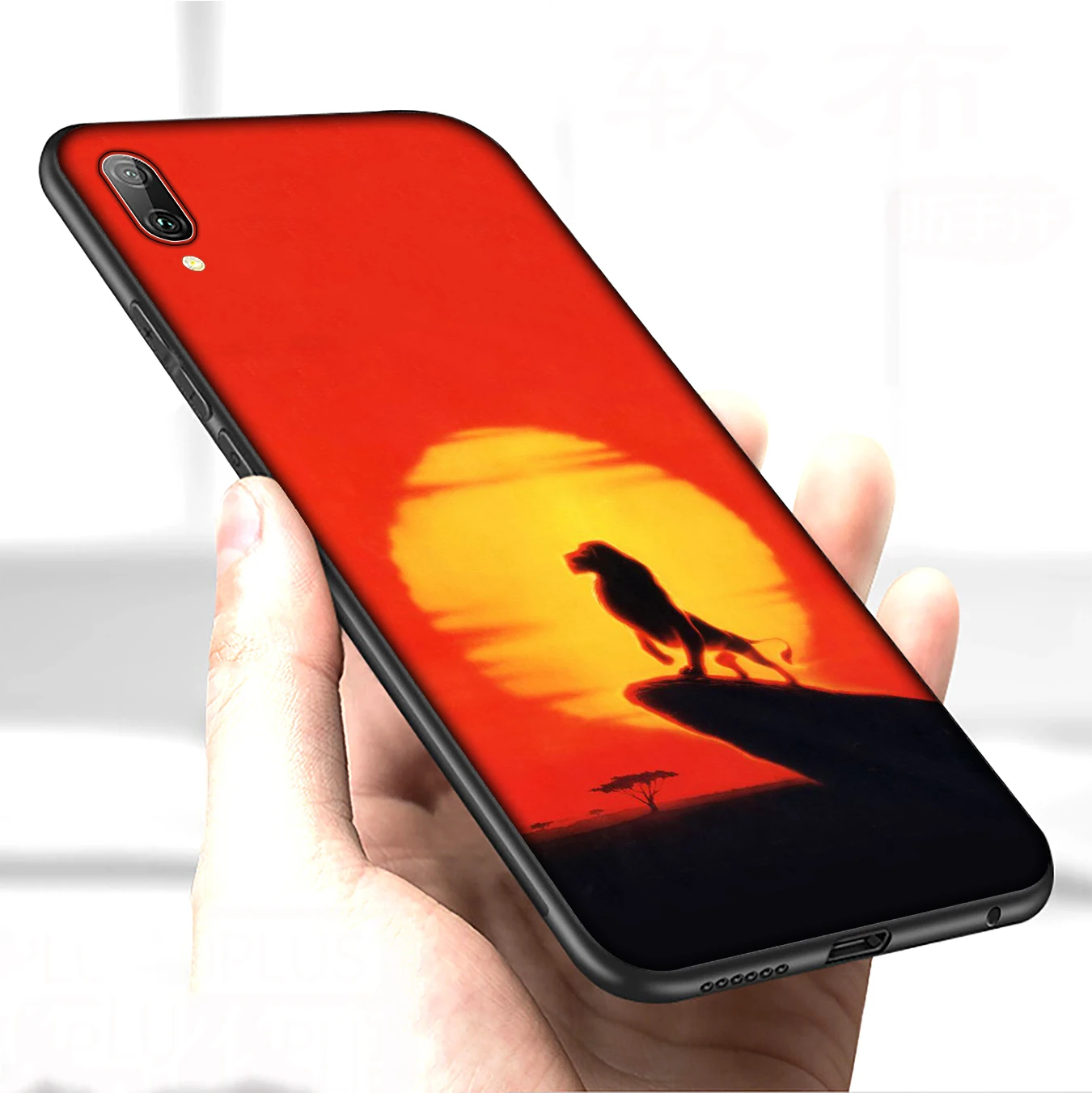 12 Мягкий силиконовый чехол с рисунком льва, короля поросенка, аниме для huawei P30 P20 Pro P10 P9 Lite Mini, черный чехол P Smart Z - Цвет: 12