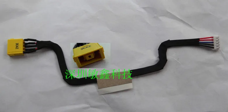 Для LENOVO IdeaPad S500 S500T разъем питания постоянного тока с кабельной штепсельной вилкой