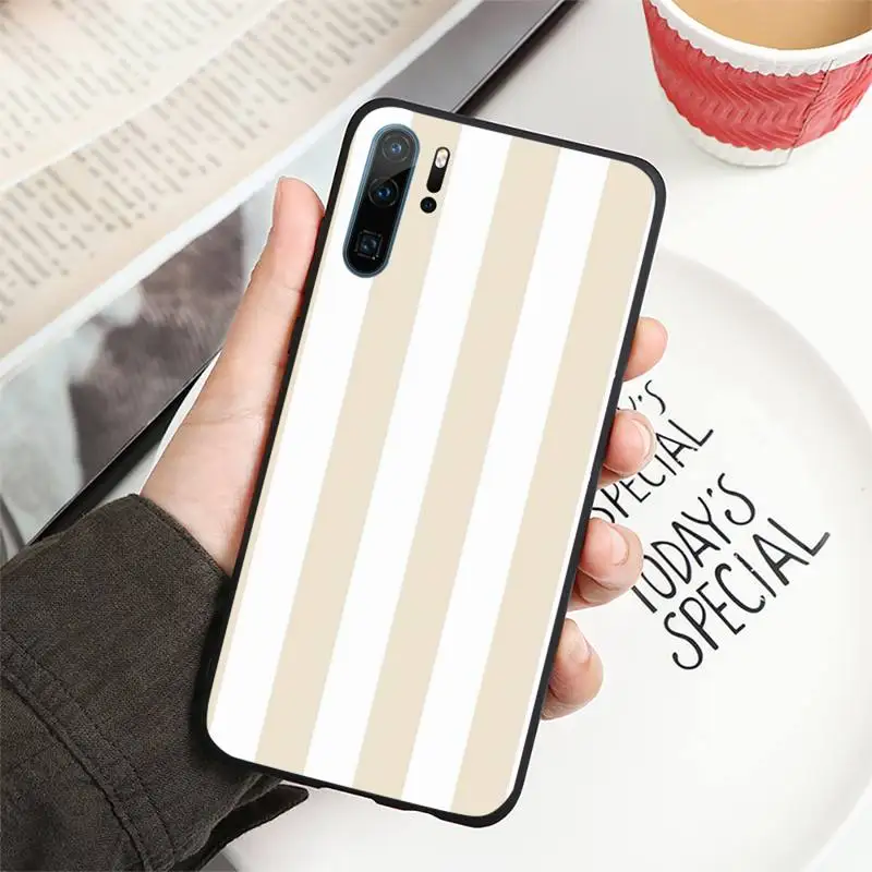 

Beautiful Stripe Phone Case For Huawei P40 P20 P30 lite Pro P Smart 2019 Mate 40 20 10 Lite Pro Nova 5t