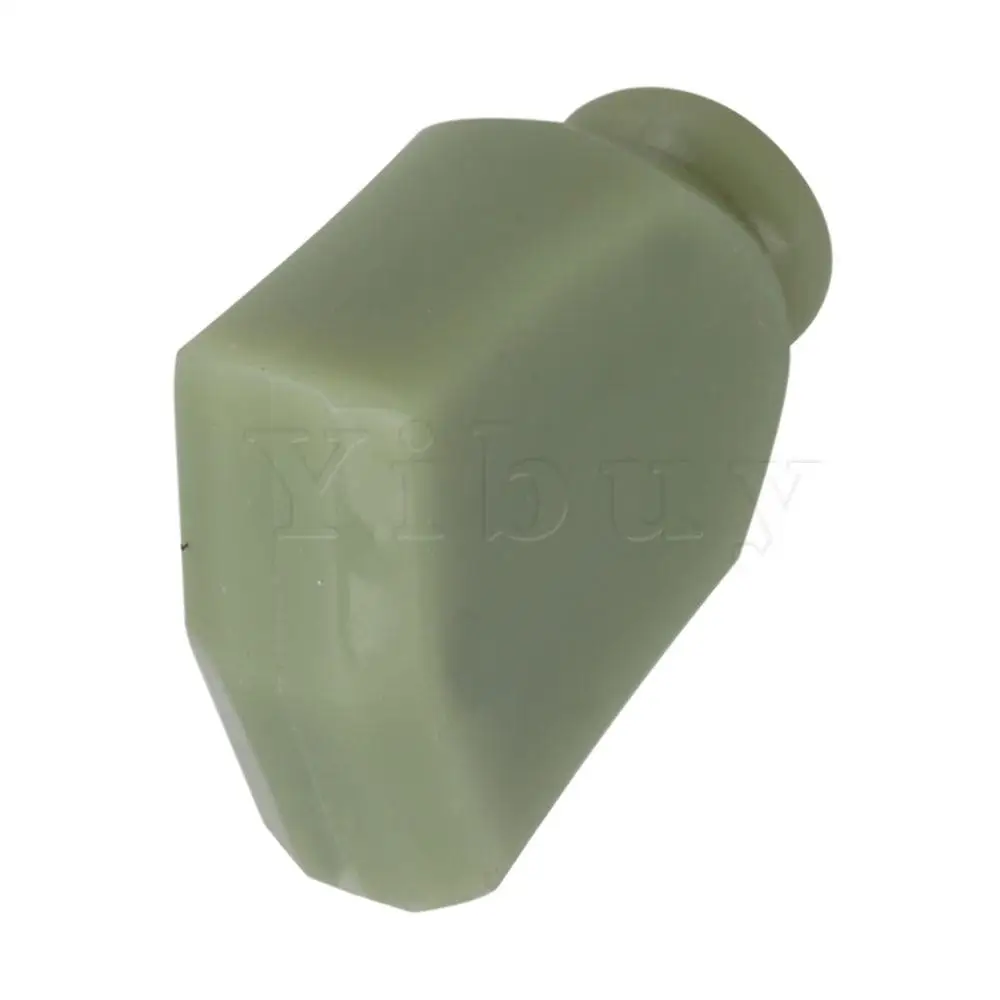 

Yibuy 6pcs Imitation Jade Light Green Plastic Guitar Machine Head Tuner Tulip Buttons