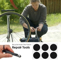 accessories motorcycle bicycle bike maintenance puncture repairing tools prying rod tire fix kit rubber patch piece