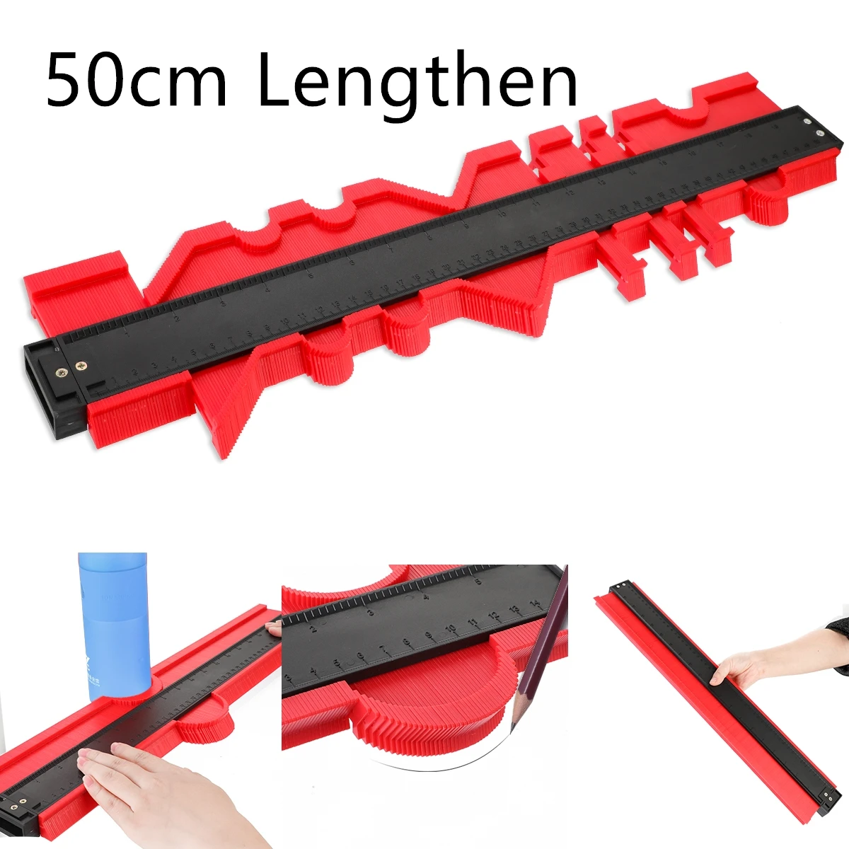 Professional Gauge Contour Profile Standard Wood Marking Tool Copy Duplicator Tiling Laminate Tiles |